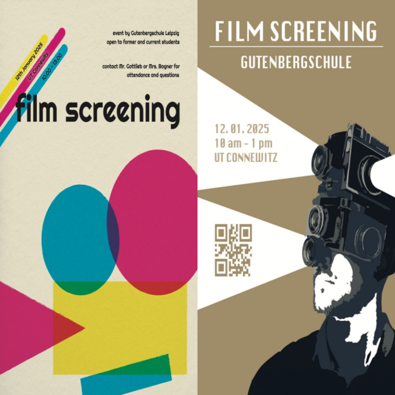 12.01.25 – Erstes Gutenberg-Filmscreening im UT Connewitz