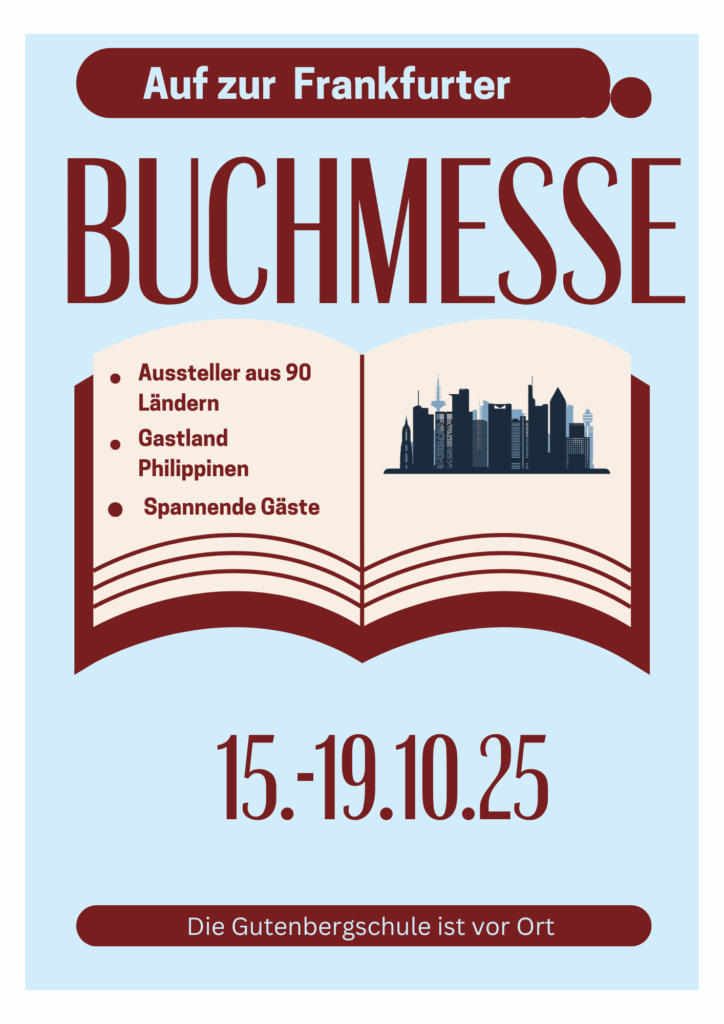 Frankfurter Buchmesse 15.-19.10.2025 – Wir sind vor Ort!